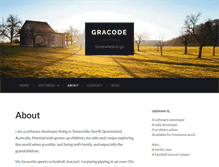 Tablet Screenshot of gracode.com